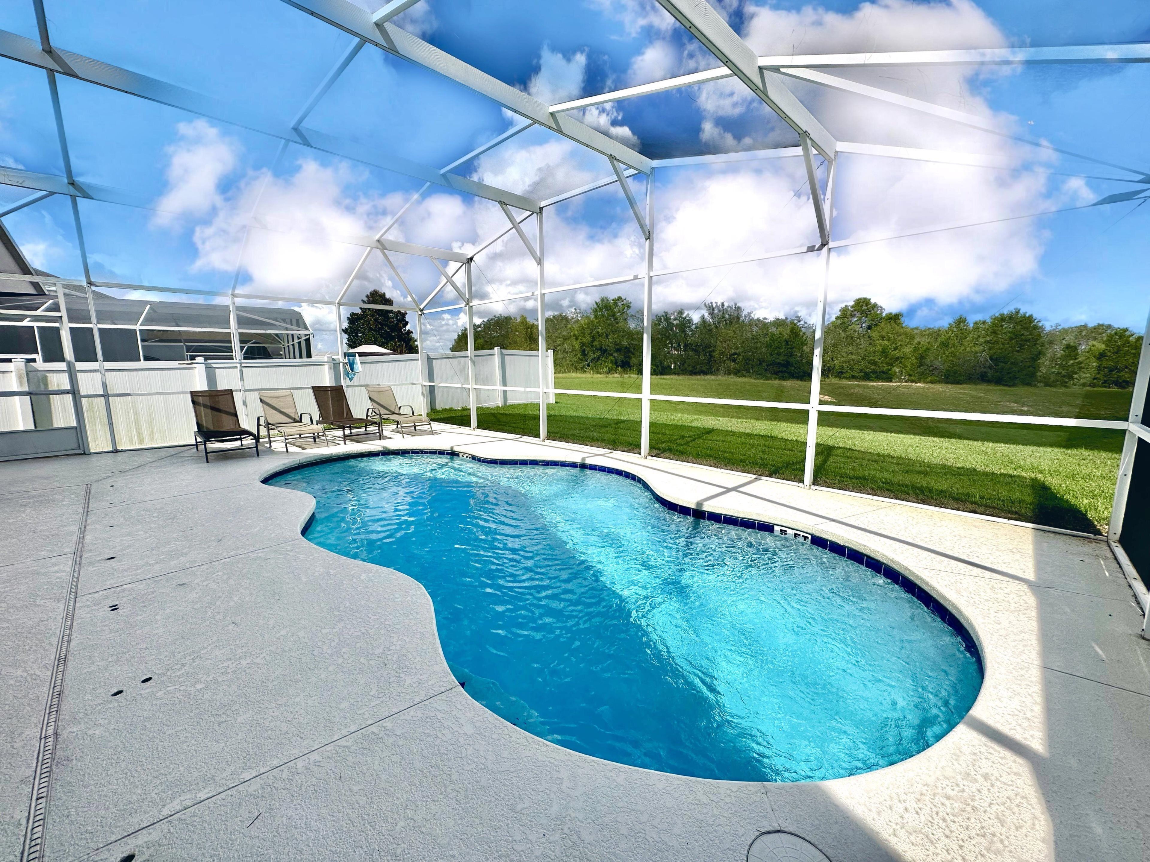 Lavish 4 2 pool home with massive back yard space. Lovely decor and prime location at Highlands Reserve Golf and Country Club