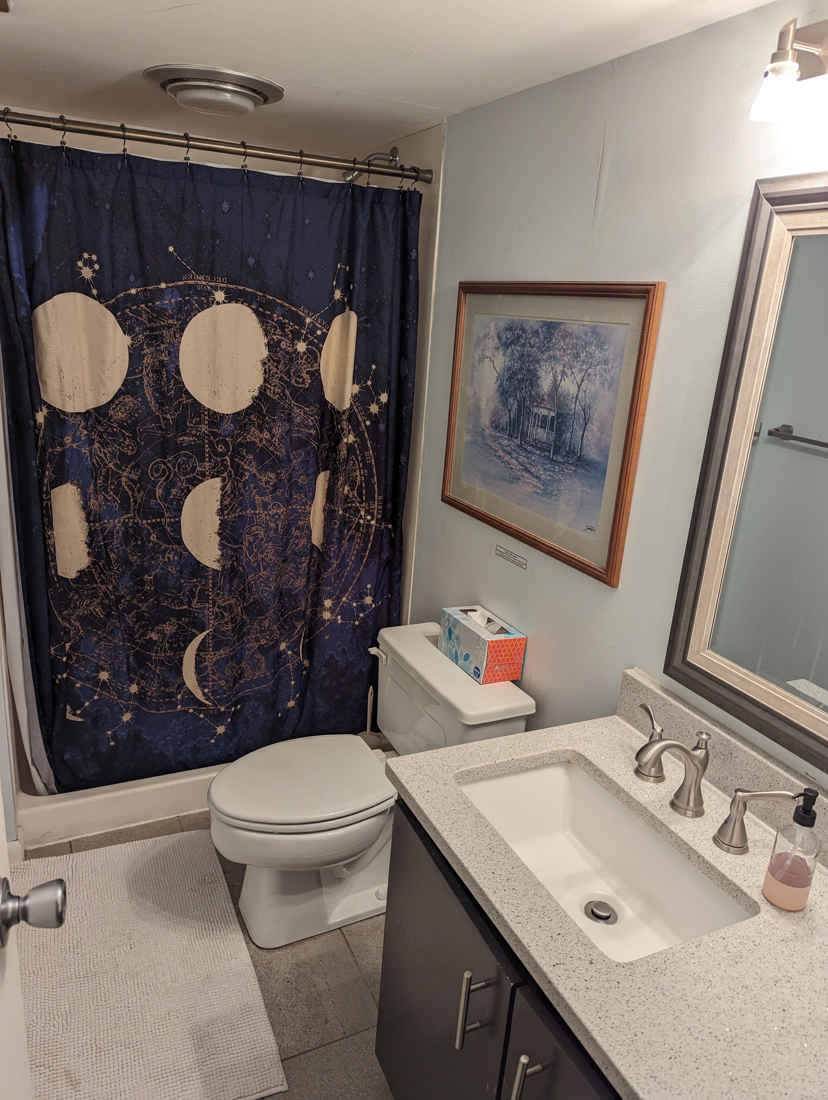 シャワー、ヘアドライヤー、タオル、石鹸