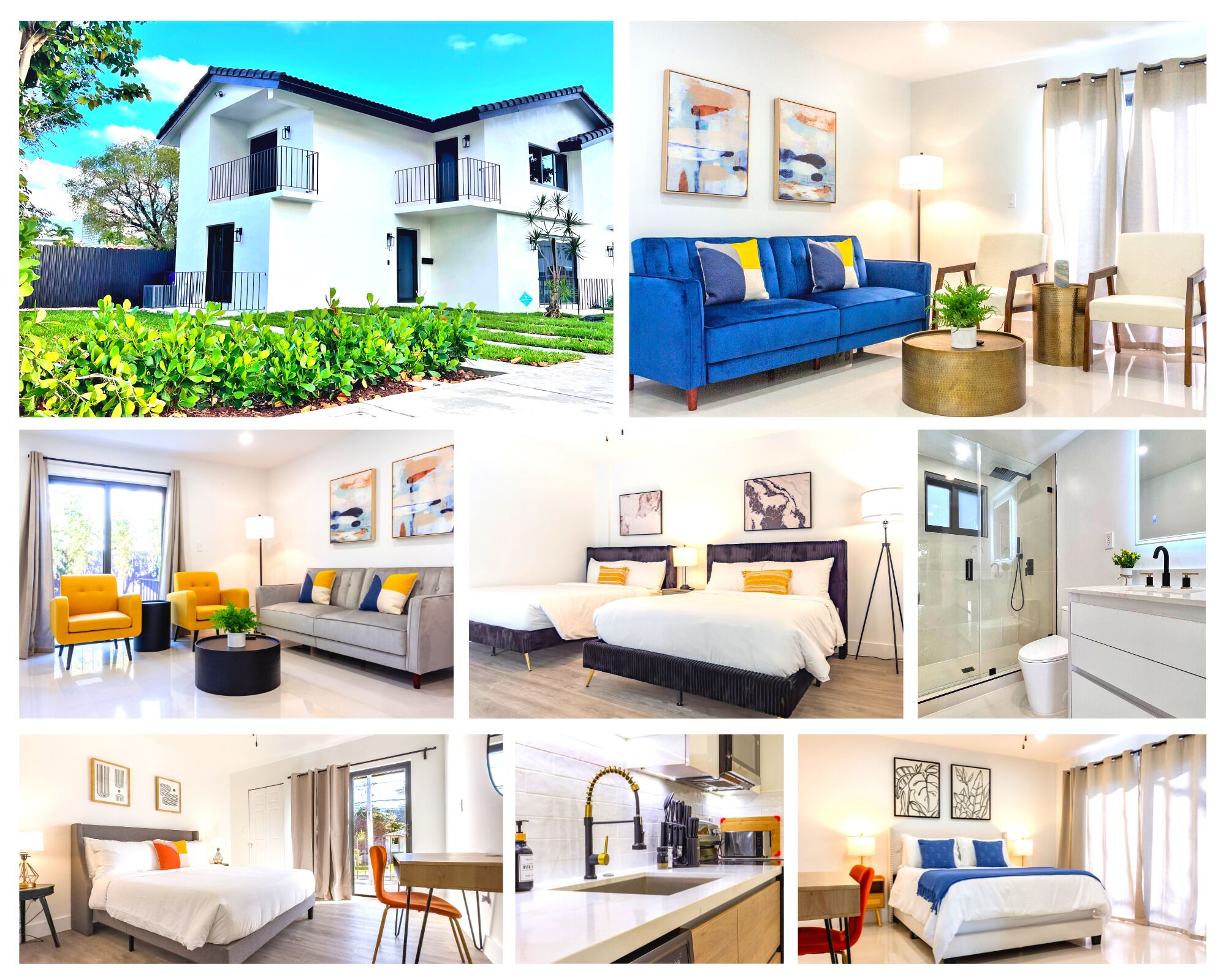 10 BEDS | 2 New Houses | 1 Mile to Coconut Grove!