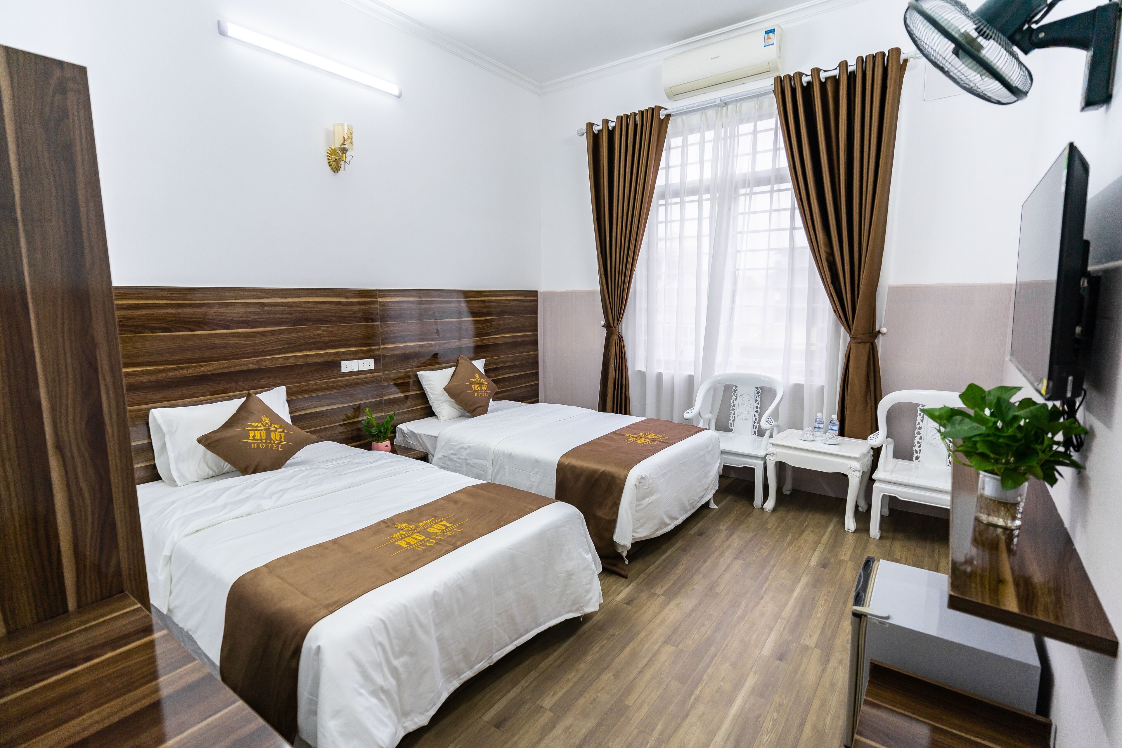 Premium bedding, pillow-top beds, individually decorated