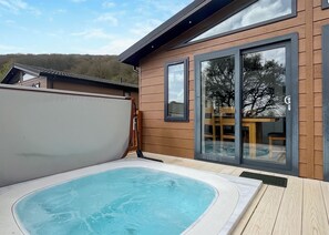 Terrace/patio - Brunel Premier Elegance Lodge 3 (Cheddar)