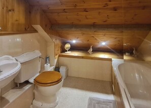 Bathroom - 2 bedroom accommodation in Pontyberem, Carmarthenshire (Pontyberem, Carmarthenshire)