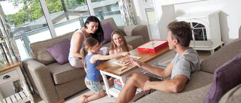 Área de sala de estar