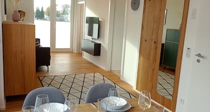 Modern vacation apartment on the outskirts with direct proximity to nature