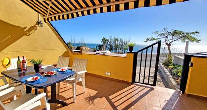 Ferienhaus Vista Mar, La Lajita, Meerblick