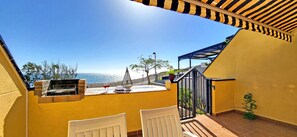 Terrace/patio - Ferienhaus Vista Mar, La Lajita, Meerblick (La Lajita)