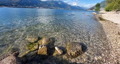 Iseo Lake Villa with lake view and pool