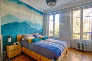 4 soverom, strykejern/-brett, wi-fi og sengetøy