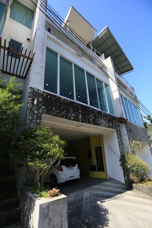 Fassade der Unterkunft