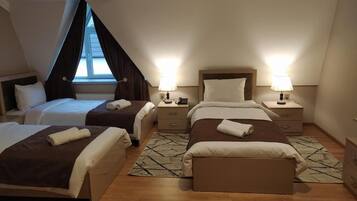 Minibar, wifi y ropa de cama