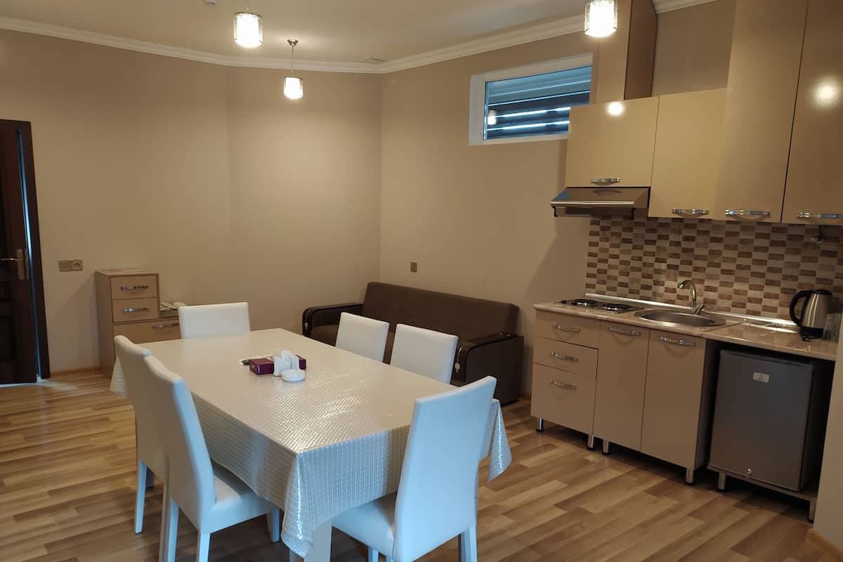 Familie appartement | Een minibar, wifi, beddengoed