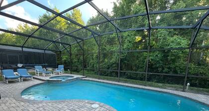 Exceptional 5 bedroom home, gated community, less than 30 mins from attractions.