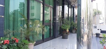 Fachada de la propiedad