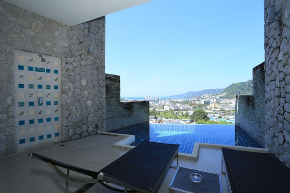 Outdoor pool - Patong Seaview4BDR Pool Villa (Patong)