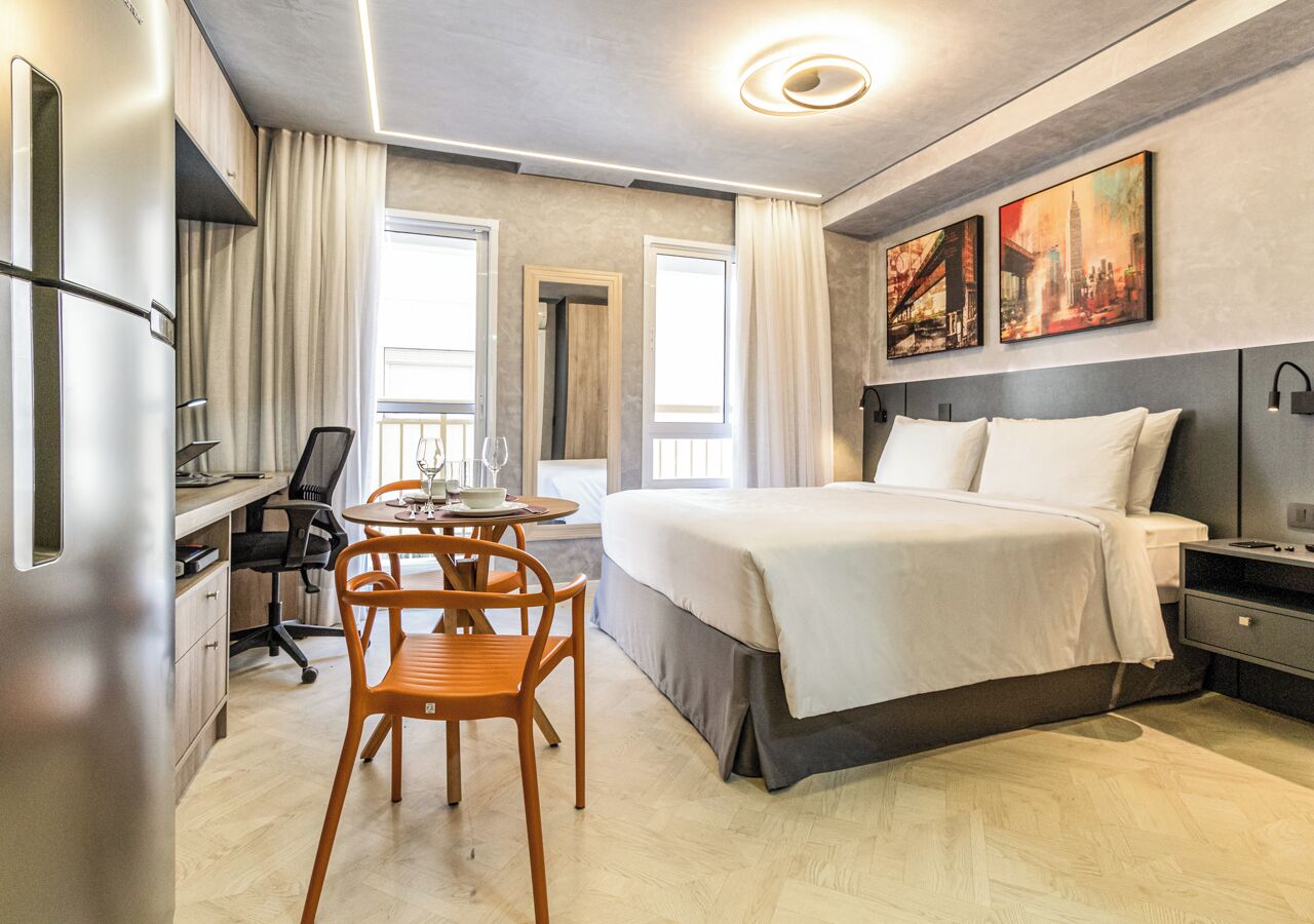 Studio Casal | 防过敏的被褥、特色家居、免费 WiFi