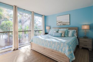 2 bedrooms, blackout drapes, iron/ironing board, free WiFi