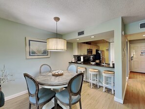 Dining - Edgewater Villa #2007 | Cozy Golf Villa, Lush Golf Course Views + Resort Ameniti (Panama City Beach)