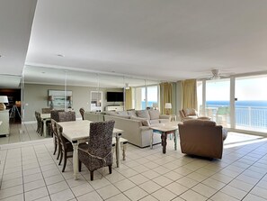 TV - Emerald Beach #2435 | Stunning Views + Resort Amenities! (Panama City Beach)