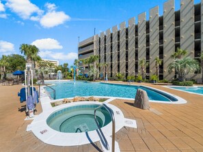 Pool - Emerald Beach #2535 | On-Site Dining + Pool! (Panama City Beach)