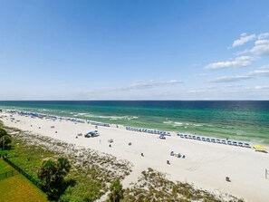 Gulf Front Balcony - View - Long Beach II #705 | Gulf-Front Views! (Panama City Beach)