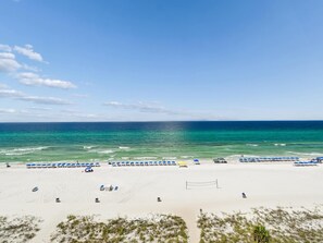 Gulf Front Balcony - View - Long Beach II #705 | Gulf-Front Views! (Panama City Beach)