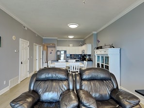 TV - Ocean Villa #2106 | Gulf Front Condo, Beautiful Views + Resort Amenities (Panama City Beach)