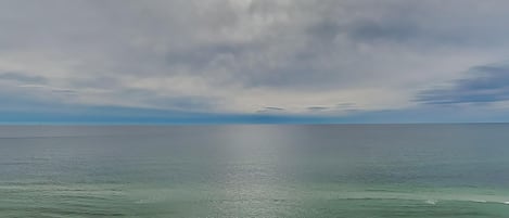 En la playa