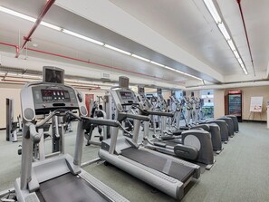 Fitness facility - Majestic Beach Towers I #1608 | Gulf Front + Amenities (Panama City Beach)