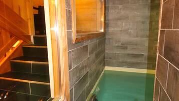 Indoor pool, a heated pool