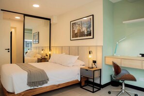 1 soverom, strykejern/-brett, wi-fi og sengetøy