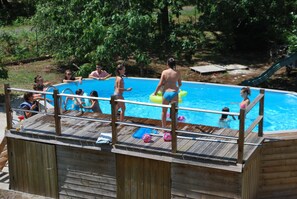 Outdoor pool - Villa with swimming pool on the edge of the forest and cycle path (Hourtin)