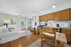 Interior - One Bedroom Guest Cottage in Seaside, 8 Houses to Beach + 2 Adult Bikes! (Santa Rosa Beach Fl)