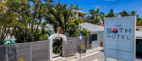 Facciata della struttura