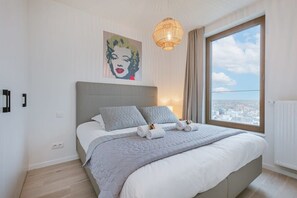 2 chambres, fer et planche Ă repasser, Wi-Fi, draps fournis