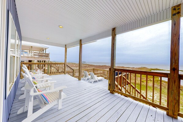 Property grounds - Dog-friendly waterfront home with Gulf views & private beach/lagoon access (Dauphin Island)