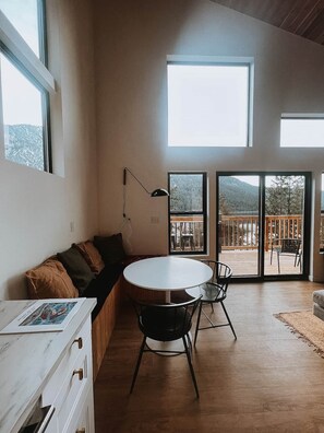 Living area - Two Modern Chalets- Entire Property- w/ the best Views (Wallowa County)