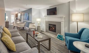 TV, fireplace, stereo - HARBOR FRONT Resort on Thames St close to Shops & Bars! (Newport)