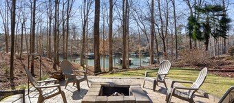 Insta-Worthy Lakefront Home w/ Dock + Fire Pit & Game Room
