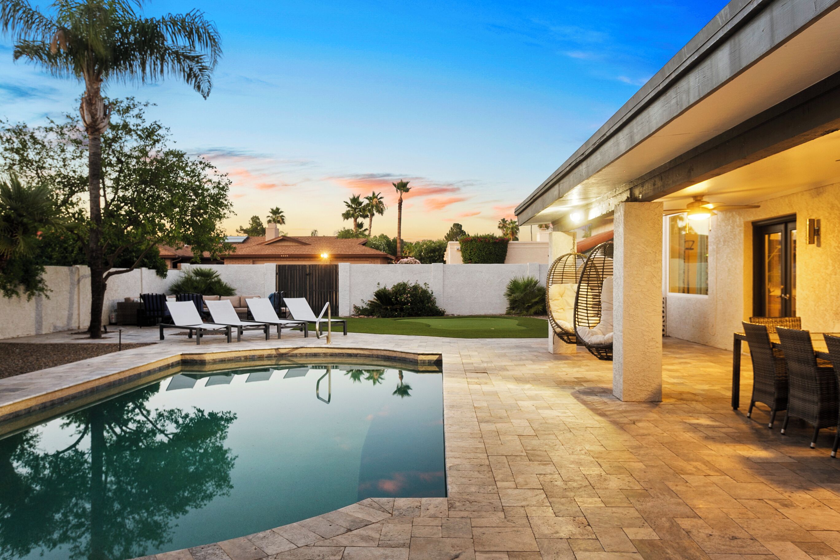 Sunset Oasis