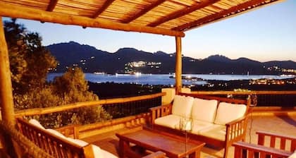Villa Vista, from the terrace a stunning view to Costa Smeralda and the Islands