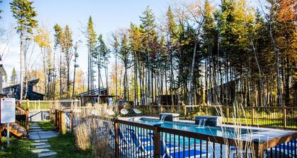 Small house - cottage 30 minutes from Quebec City with all comforts in a private domain