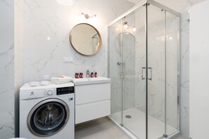Dusche, Handtücher
