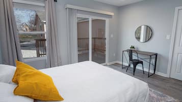 House (4 Bedrooms) | 4 bedrooms, laptop workspace, iron/ironing board, bed sheets