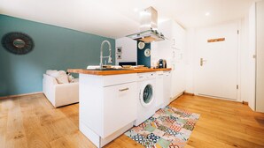 Apartment | Laundry - Stylish Studio w Terrace in Heart of Lux (Luxembourg City)