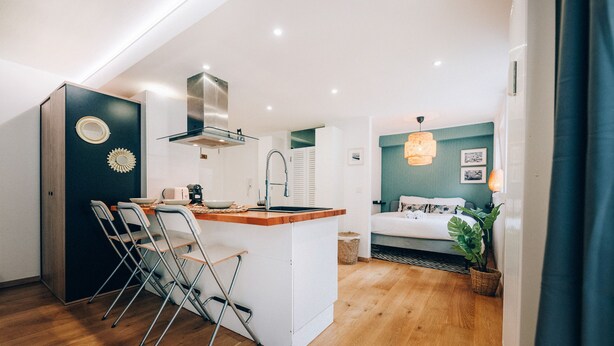 Interior detail - Stylish Studio w Terrace in Heart of Lux (Luxembourg City)