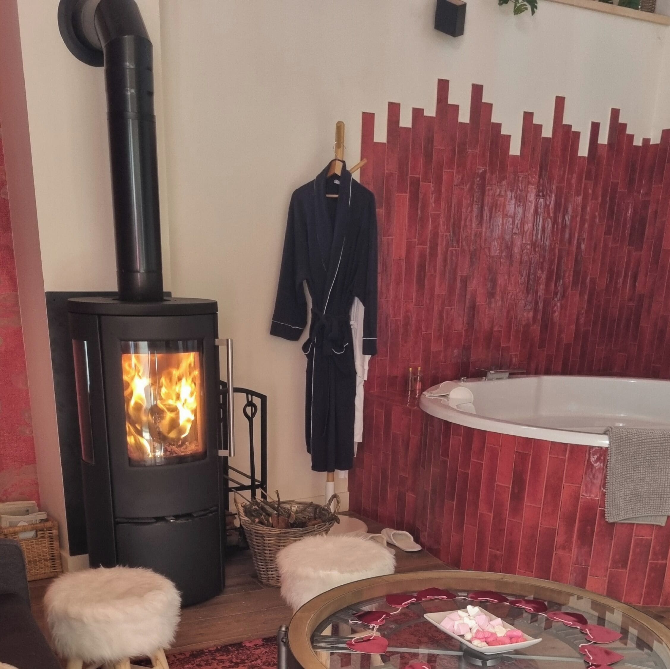 Luksus-dupleks - boblebad | Premium-sengetøj, gratis Wi-Fi, sengetøj