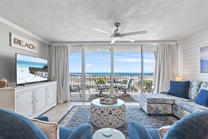 TV, DVD player - 1BR Beach Retreat + Balcony + 3 Pools & Pickleball Court | Magnolia House 307 (Destin)