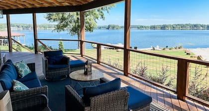 Eagles Nest on Lay Lake: Firepit & Stunning Views