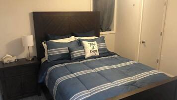 4 dormitorios, tabla de planchar con plancha, wifi y ropa de cama