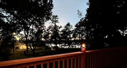 Beautiful view overlooking Lake O Pines!